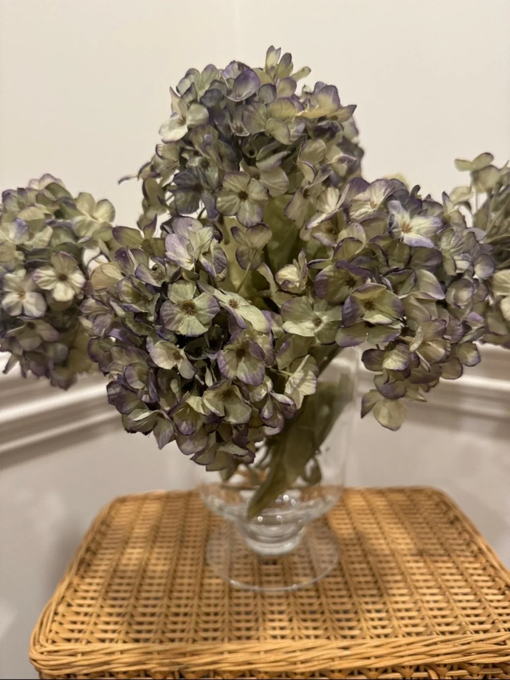 Clear Glass Trifle Vase, 6.5